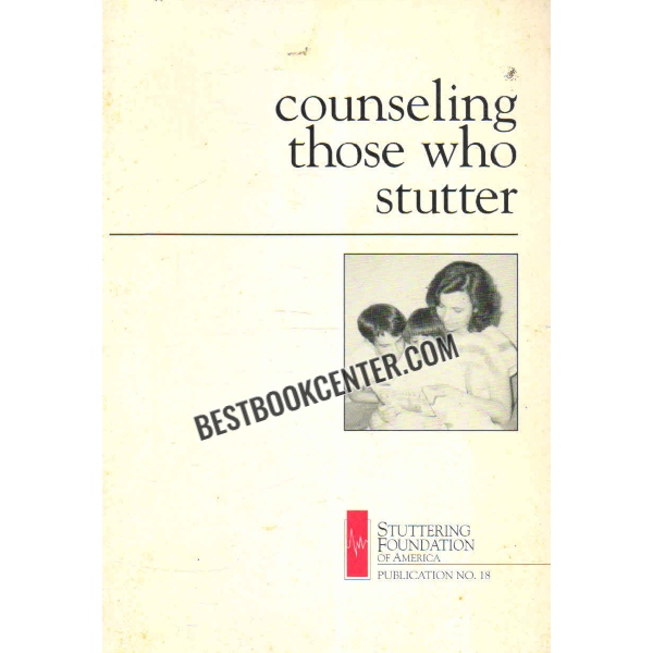 counseling those who stutter 