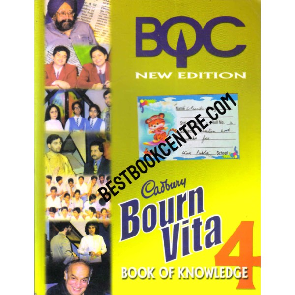 Bournvita Book of Knowledge 4