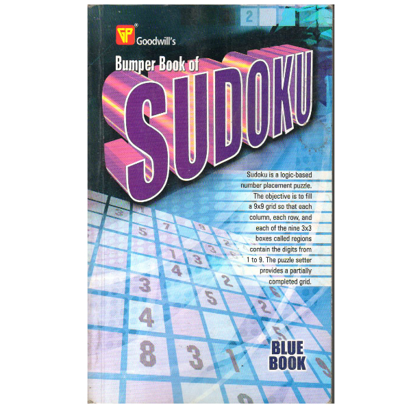 Bumper Book of Sudoku: Blue Book