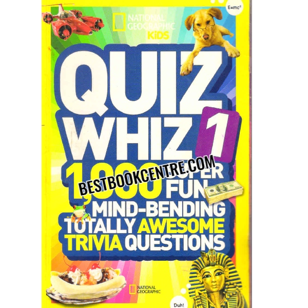 quizwhiz 1,2,3 1000 super fun mind bending totally awesome trivia questions (3 books)
