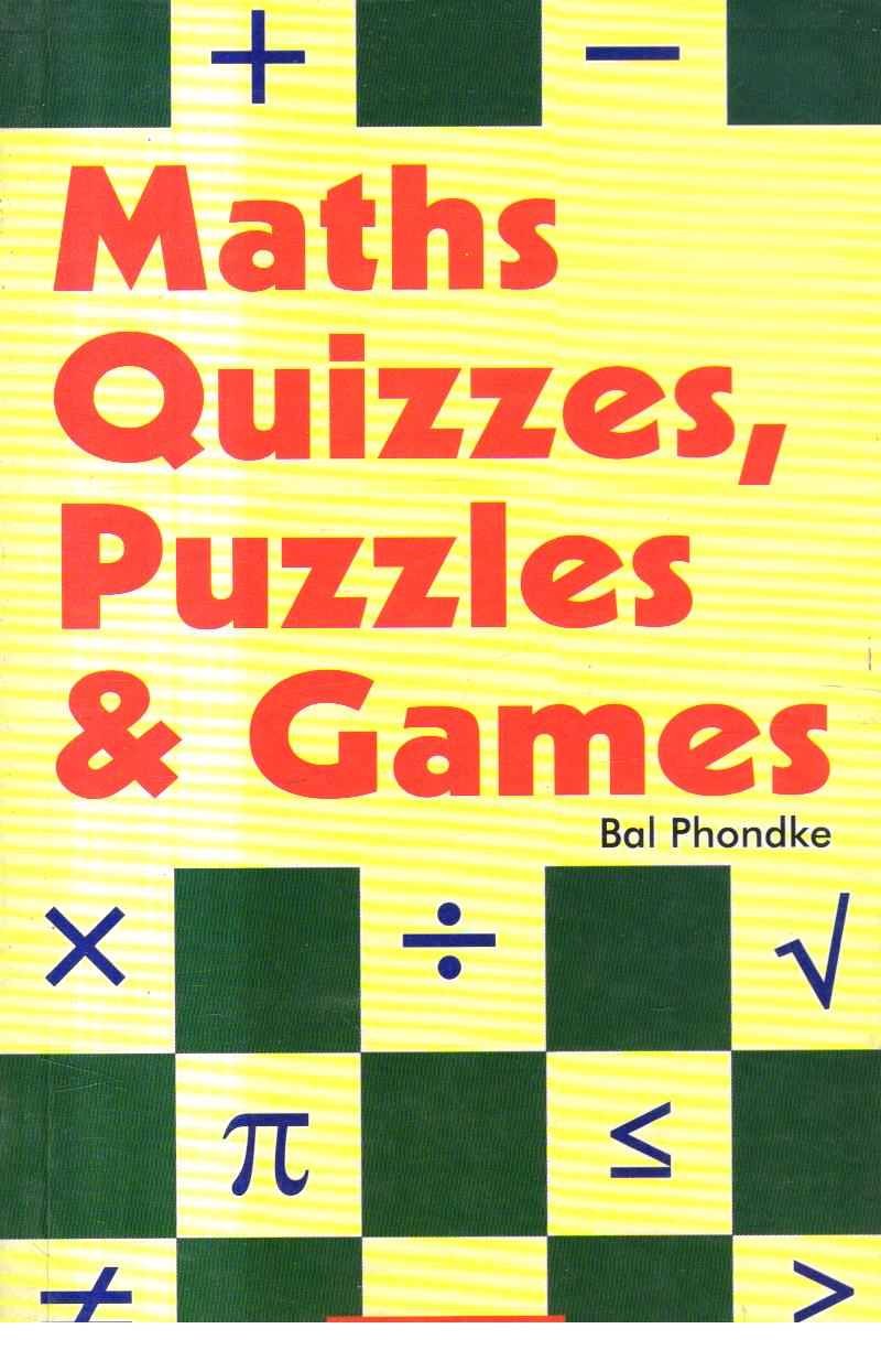 Maths Quizzes Puzzles and Games book at Best Book Centre.
