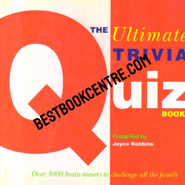 the ultinate trivia quize book 1st edition
