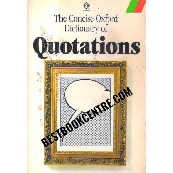 the concise oxford dictionary of quotations second edition