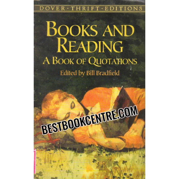 books and reading a book of quotations 