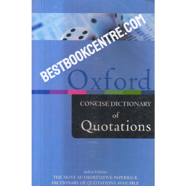 cocise oxford dictionary of quotations