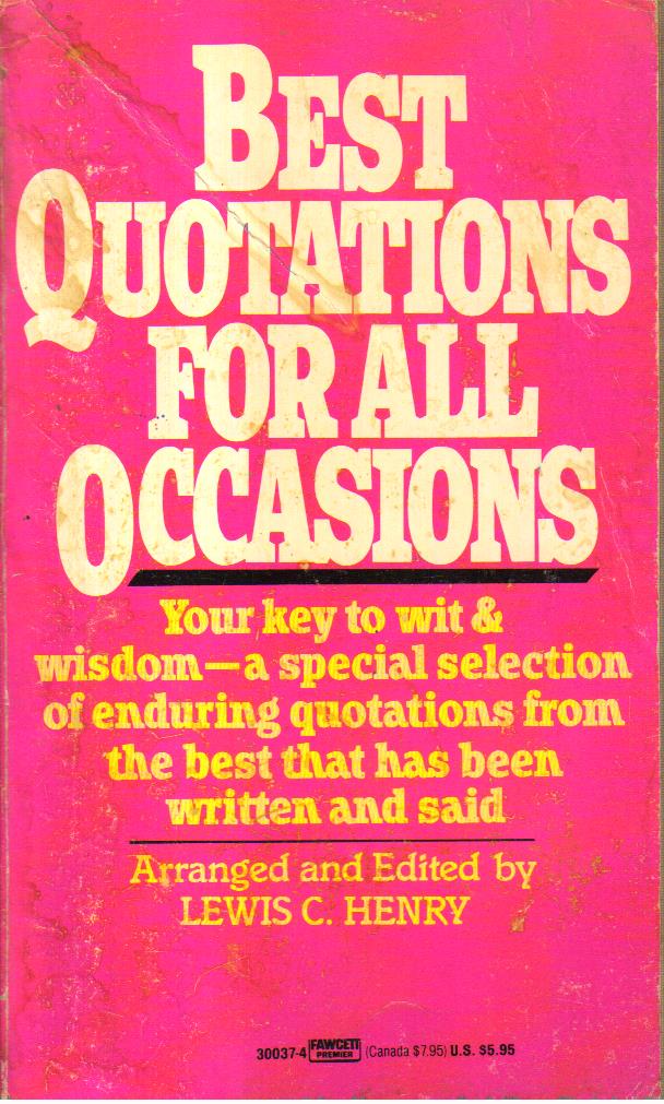 Best Quotations for All Occasions