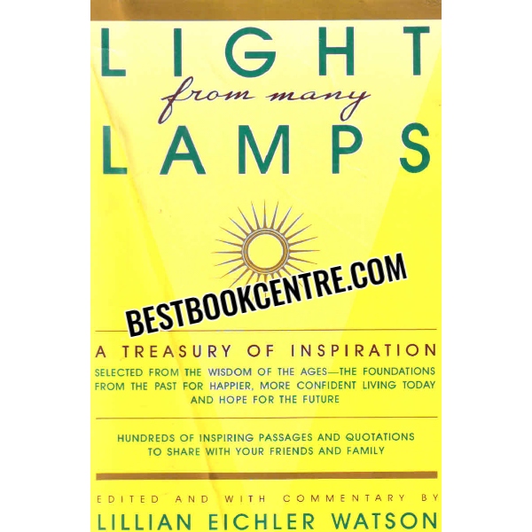 light from many lamps 