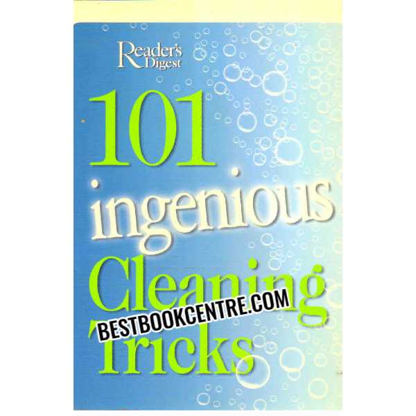 101 ingenious cleaning tricks 