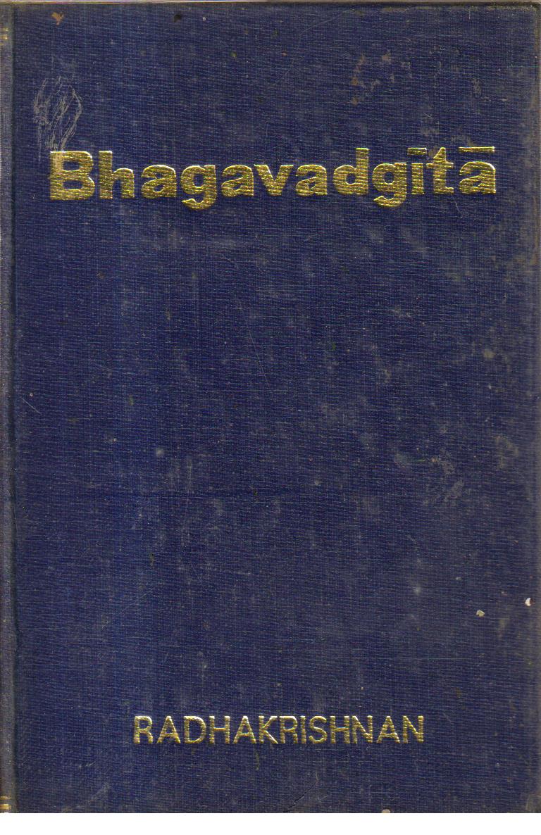 The Bhagavadgita  with a introductory essay Sanskrit test English translation and notes