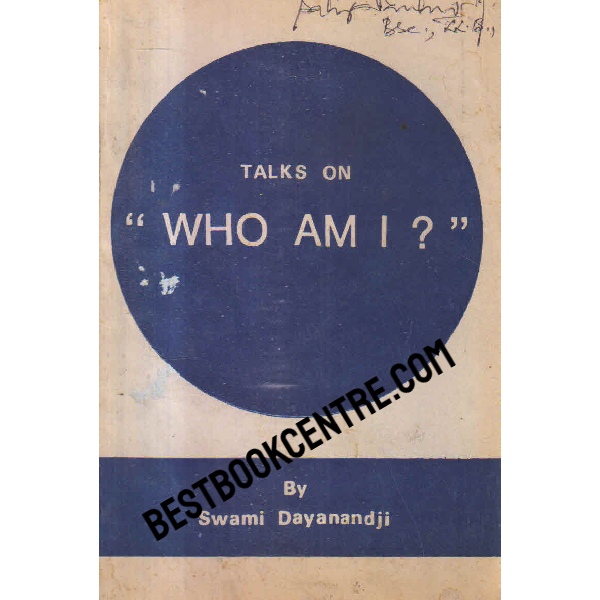 talks on who am i