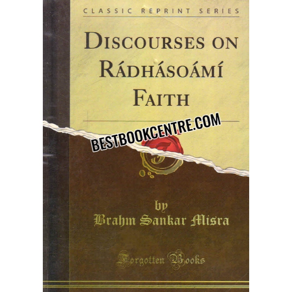 discourses on radhasoami faith 