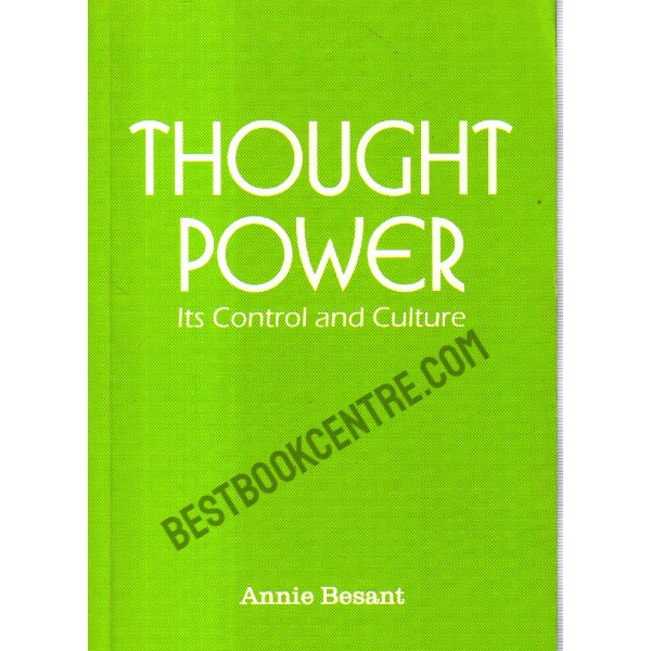Thought Power Its Control & Culture