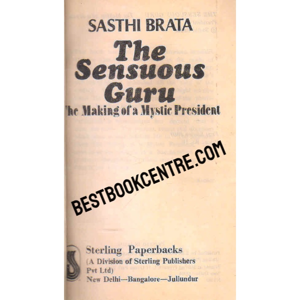 the sensuous guru