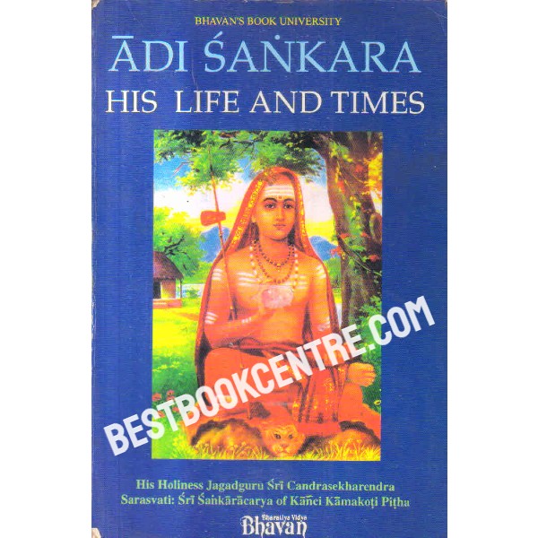 adi sankara his life and time