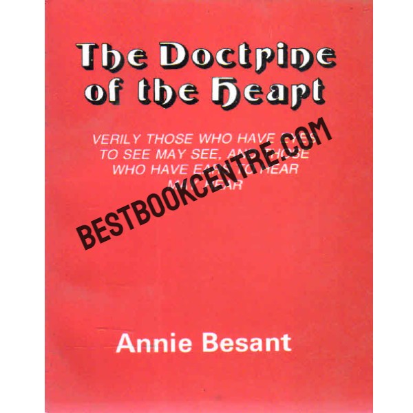 The Doctrine of the Heart