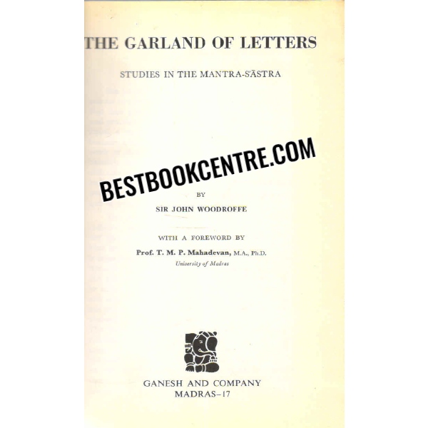 the garland of letters 