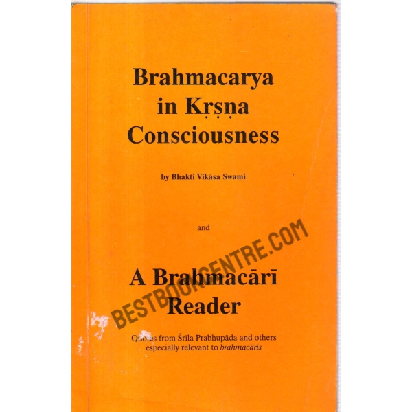 Brahmacarya in Krsna Consciousness