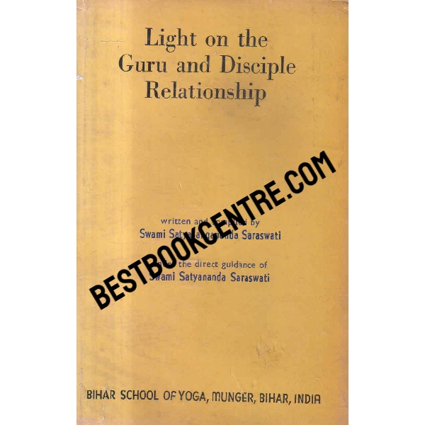 light on the duru and disciple relationship 1st edition