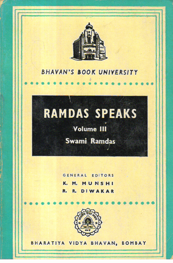 Ramdas Speaks Volume III