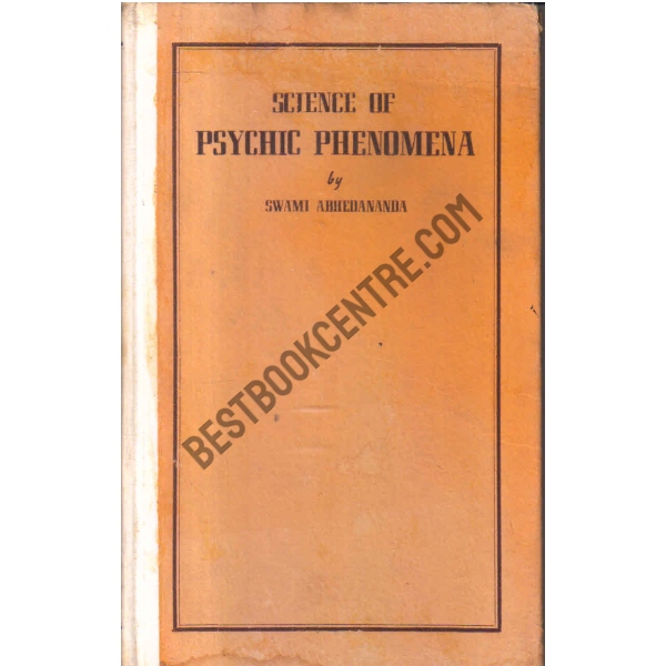 science of psychic phenomena