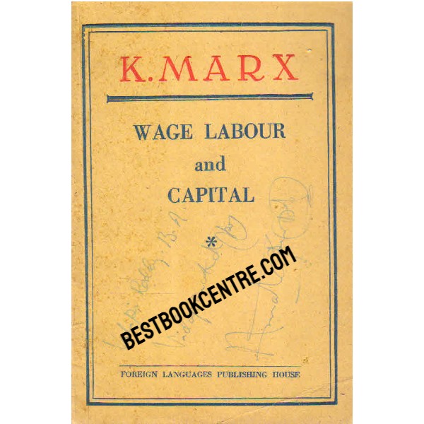 Wage Labour and Capital