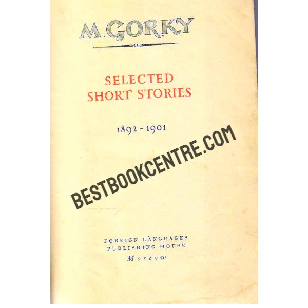 Selected Short Stories 1892 1901