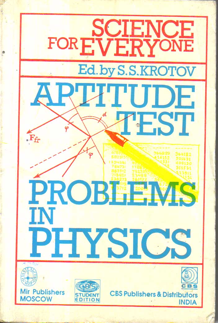 Aptitude Test Problems In Physics Free Download