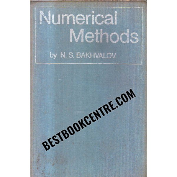 numerical methods 1st edition