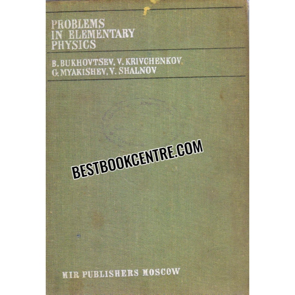 problems in elementary physics