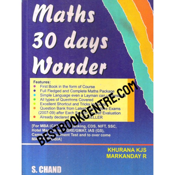maths 30 day wonder
