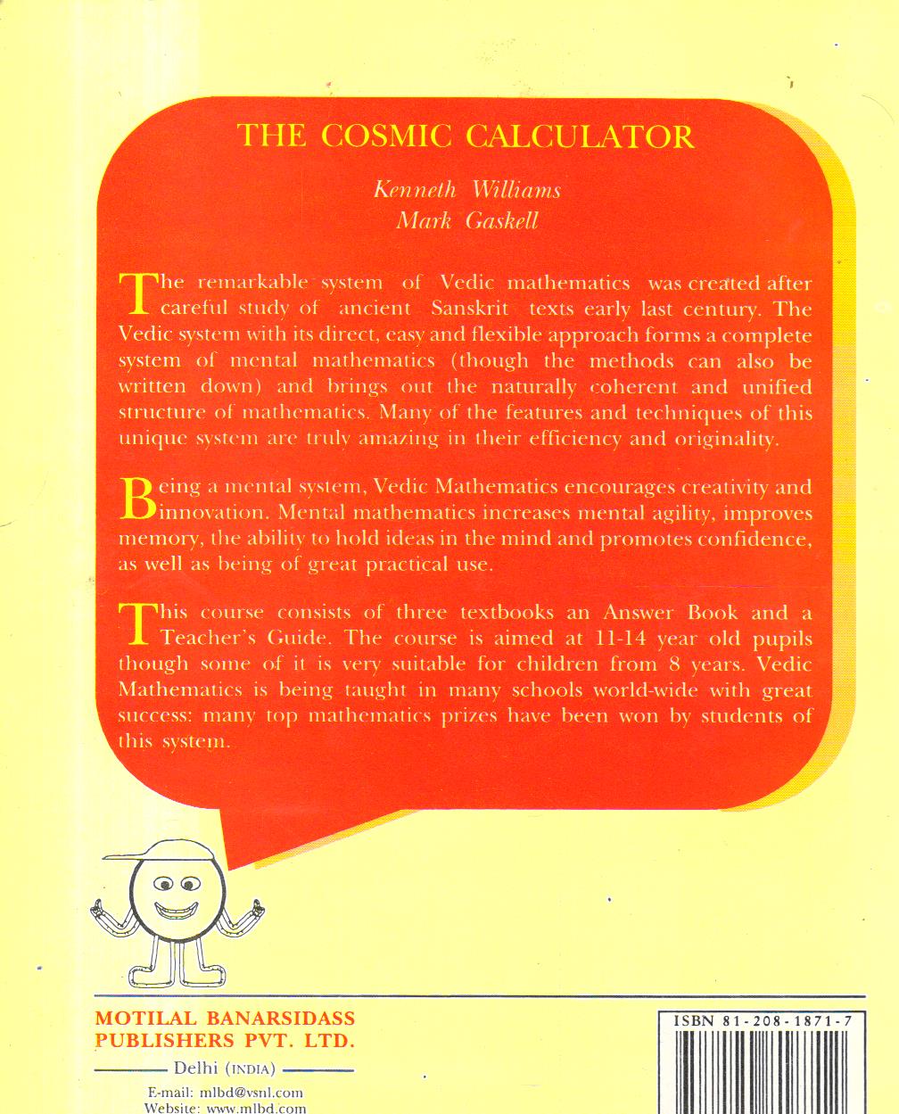 The Cosmic Calculater Book 1.
