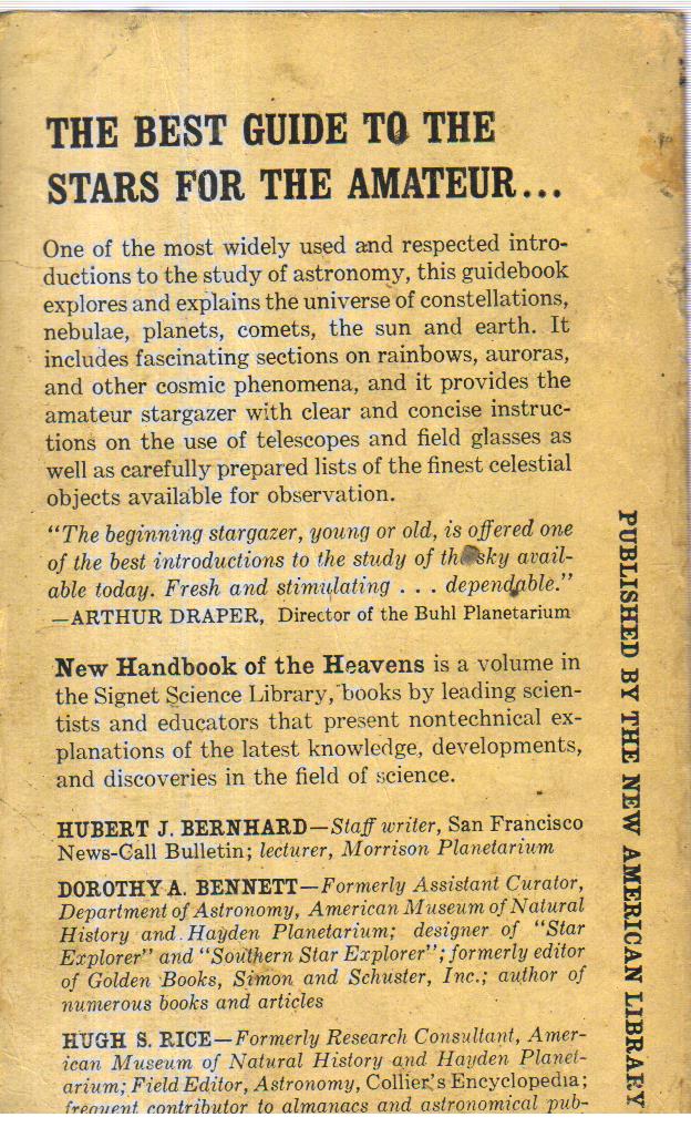 New Handbook of the Heavens