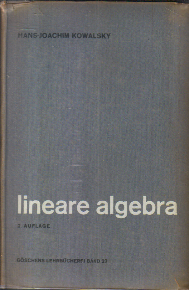 Lineare Algebra (German language) [1st edition]