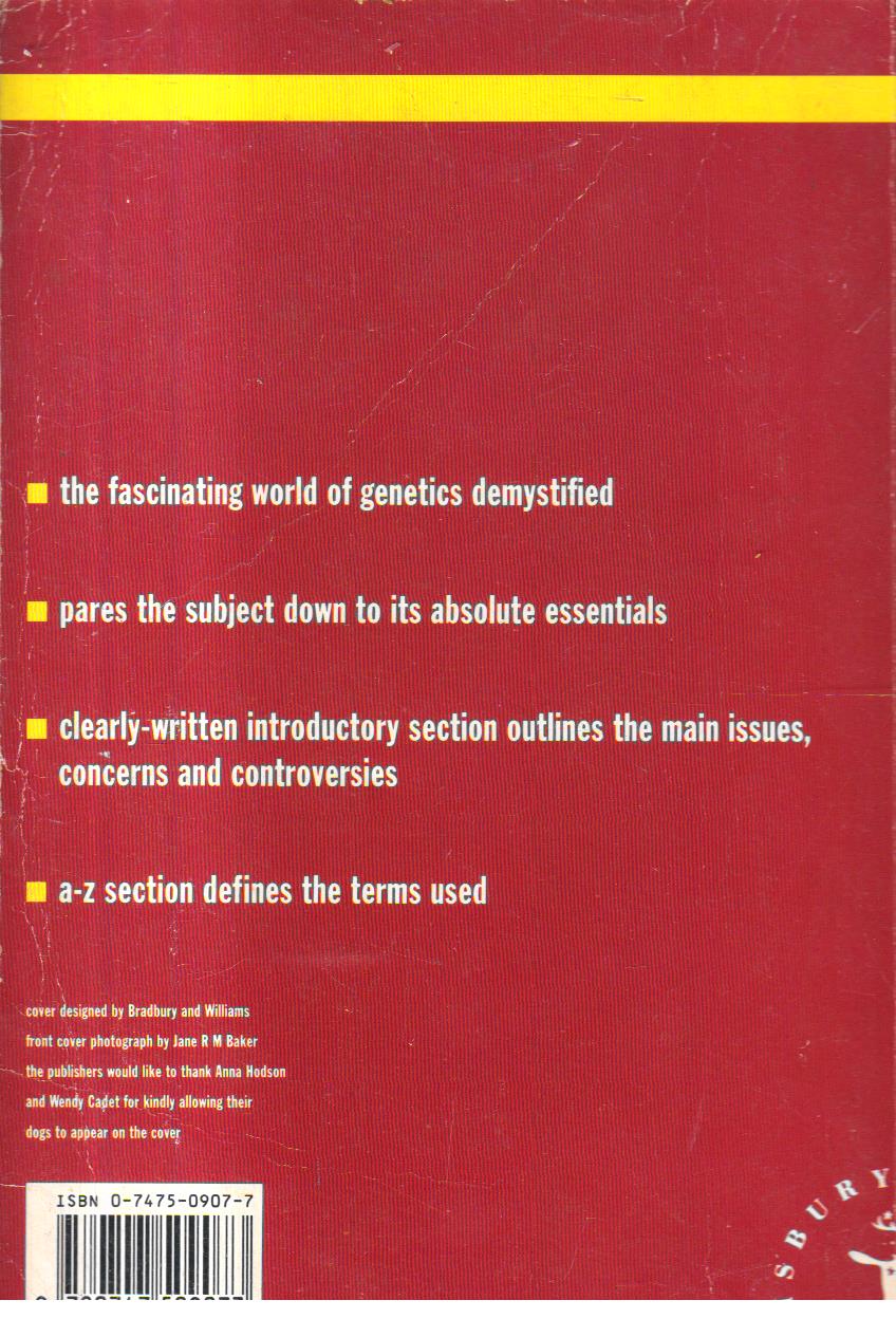Essential Genetics.
