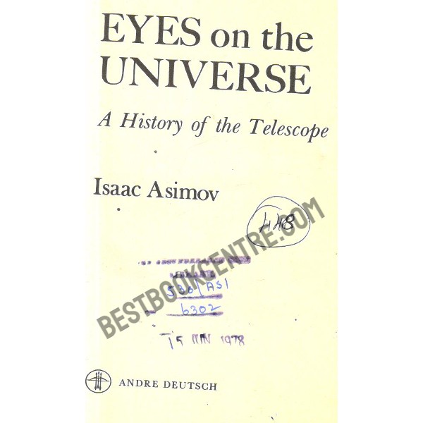 Eyes on the Universe a history of Telescope.