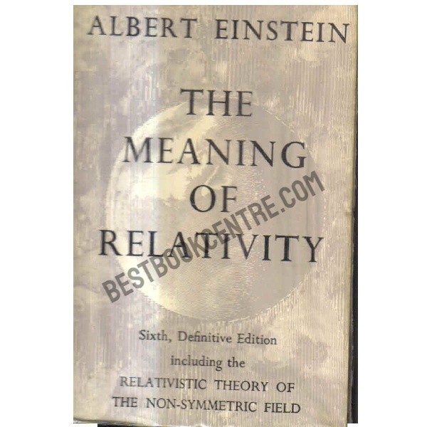 The meaning of relativity