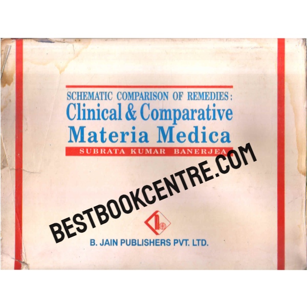 clinical and comparative materia medica