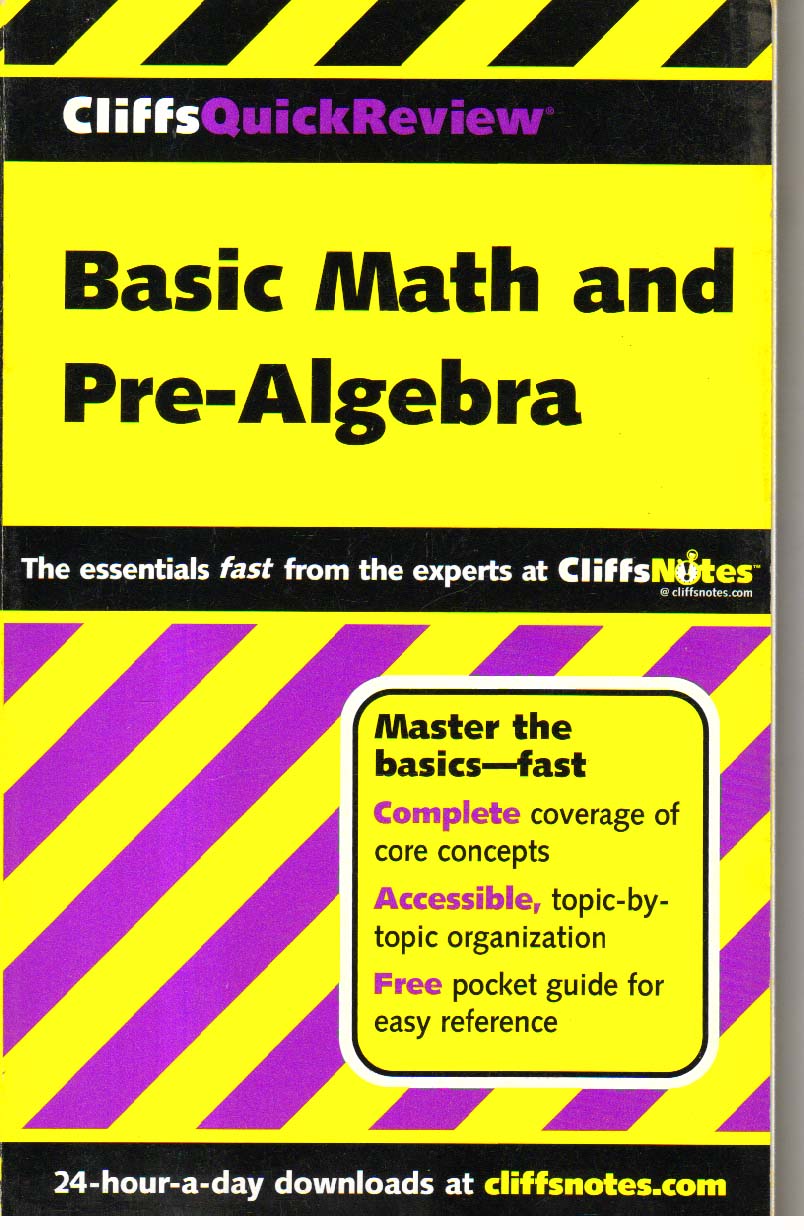 Basic Math and Pre-Algebra