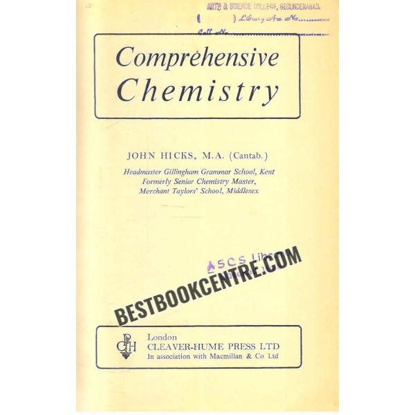 comprehensive chemistry