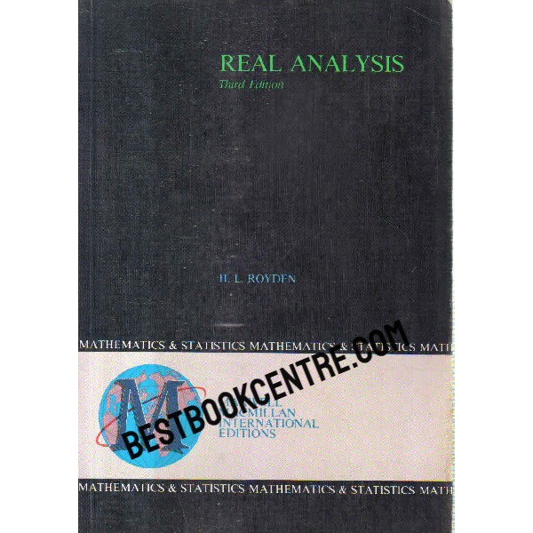real analysis third edition