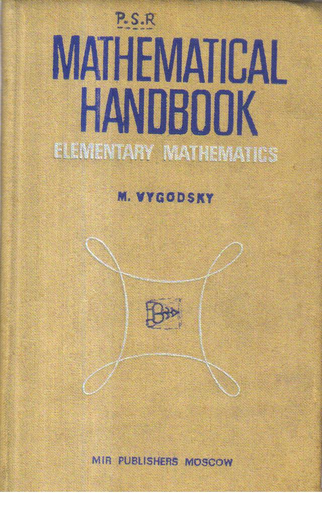 Mathematical Handbook Elementary Mathematics.