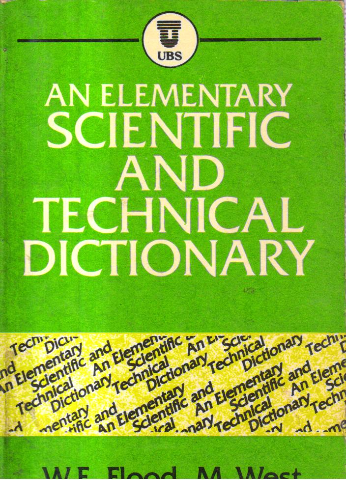 An Elementary Scientific and Technical Dictionary