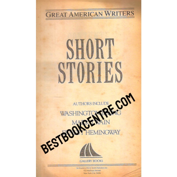 Great American Writers short stories 