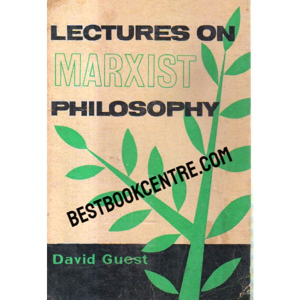 lectures on marxist philosophy