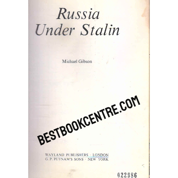 Russia Under Stalin