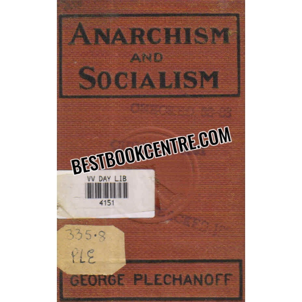 anarchism and socialism 
