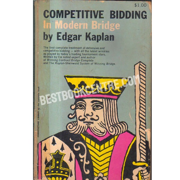 Competitive bidding in modern birdge