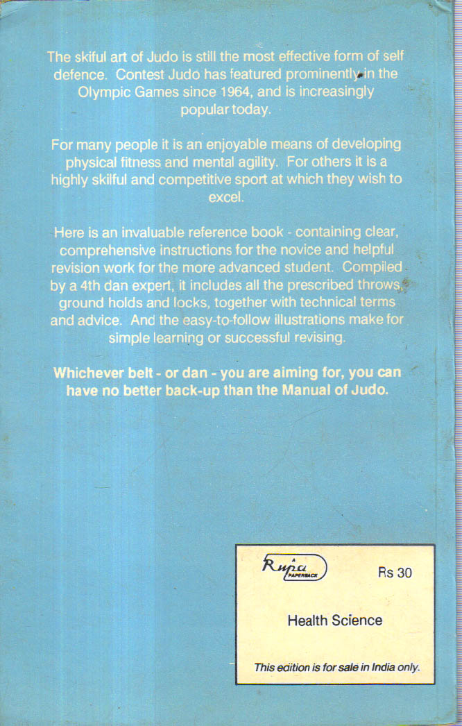 Manual of Judo