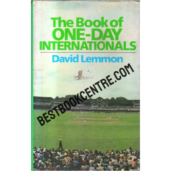 the book of one day internationals 1st edition