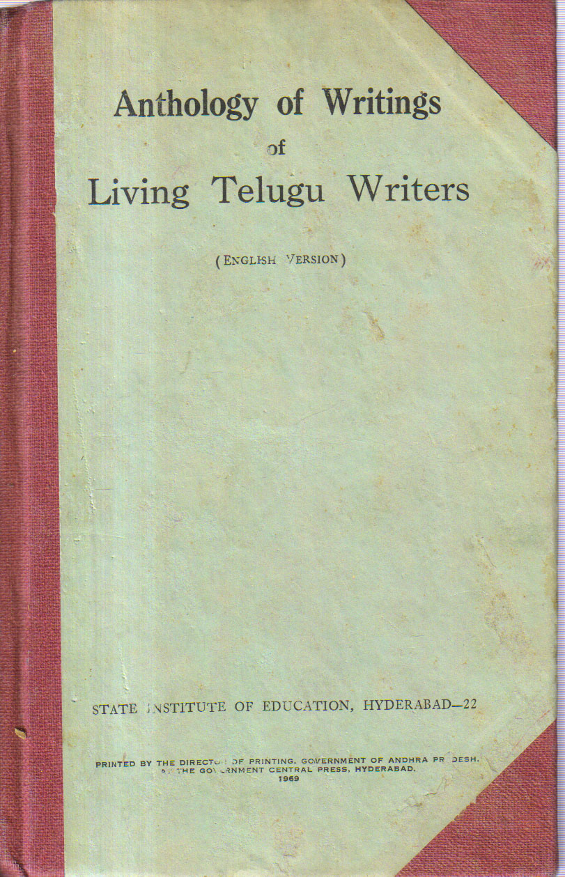 Anthology of Writings of Living Telugu Writers